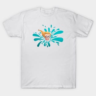 Niña bomba agua para camiseta T-Shirt